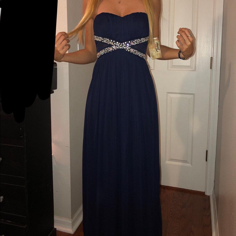 long prom dress never been worn